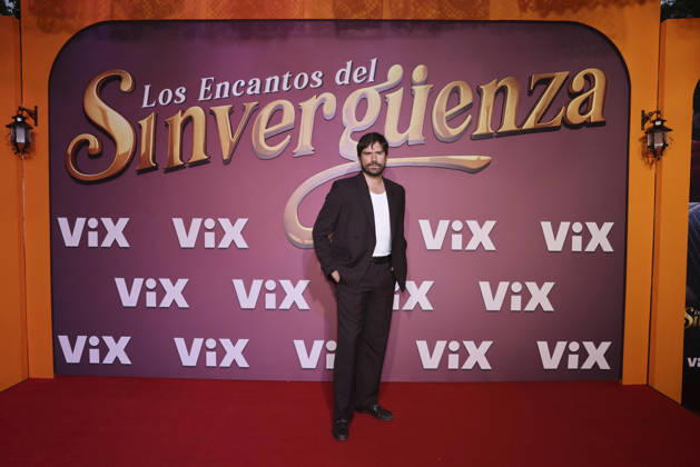 Los Encantos del Sinverguenza Red Carpet Juan Felipe Samper attends the red carpet for ˜Los Encantos del Sinverguenza™ tv series at Videocine. on April 22, 2026 in Mexico City, Mexico. (Photo by Yamak Perea Eyepix Group) Copyright: xYamakxPerea xEyepixxGroupx YP_22042026_181463