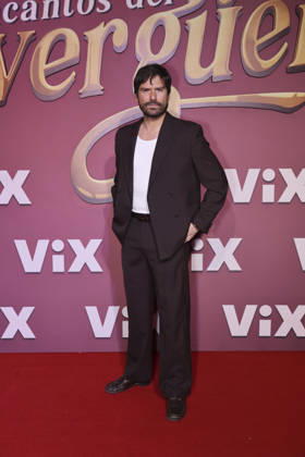 Los Encantos del Sinverguenza Red Carpet Juan Felipe Samper attends the red carpet for ˜Los Encantos del Sinverguenza™ tv series at Videocine. on April 22, 2026 in Mexico City, Mexico. (Photo by Yamak Perea Eyepix Group) Copyright: xYamakxPerea xEyepixxGroupx YP_22042026_181469