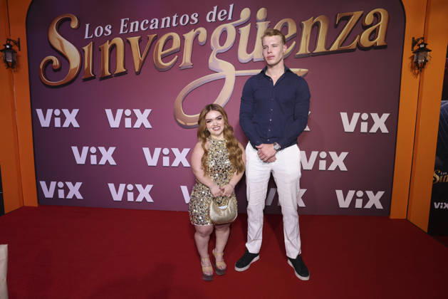 Los Encantos del Sinverguenza Red Carpet Cielo Anais and Fred Skar attend the red carpet for ˜Los Encantos del Sinverguenza™ tv series at Videocine. on April 22, 2026 in Mexico City, Mexico. (Photo by Yamak Perea Eyepix Group) Copyright: xYamakxPerea xEyepixxGroupx YP_22042026_181506