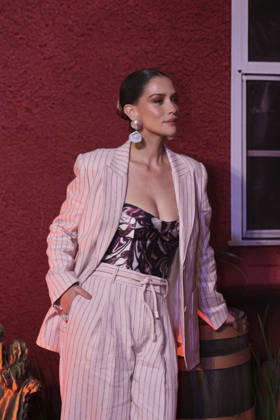 Los Encantos del Sinverguenza Red Carpet Carolina Miranda attends the red carpet for ˜Los Encantos del Sinverguenza™ tv series at Videocine. on April 22, 2026 in Mexico City, Mexico. (Photo by Yamak Perea Eyepix Group) Copyright: xYamakxPerea xEyepixxGroupx YP_22042026_181531