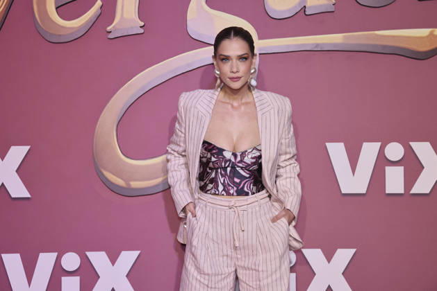 Los Encantos del Sinverguenza Red Carpet Carolina Miranda attends the red carpet for ˜Los Encantos del Sinverguenza™ tv series at Videocine. on April 22, 2026 in Mexico City, Mexico. (Photo by Yamak Perea Eyepix Group) Copyright: xYamakxPerea xEyepixxGroupx YP_22042026_181374