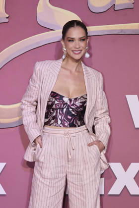 Los Encantos del Sinverguenza Red Carpet Carolina Miranda attends the red carpet for ˜Los Encantos del Sinverguenza™ tv series at Videocine. on April 22, 2026 in Mexico City, Mexico. (Photo by Yamak Perea Eyepix Group) Copyright: xYamakxPerea xEyepixxGroupx YP_22042026_181376
