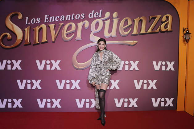Los Encantos del Sinverguenza Red Carpet Daniela Alvarez attends the red carpet for ˜Los Encantos del Sinverguenza™ tv series at Videocine. on April 22, 2026 in Mexico City, Mexico. (Photo by Yamak Perea Eyepix Group) Copyright: xYamakxPerea xEyepixxGroupx YP_22042026_181392