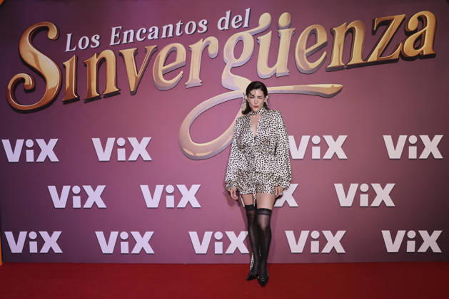 Los Encantos del Sinverguenza Red Carpet Daniela Alvarez attends the red carpet for ˜Los Encantos del Sinverguenza™ tv series at Videocine. on April 22, 2026 in Mexico City, Mexico. (Photo by Yamak Perea Eyepix Group) Copyright: xYamakxPerea xEyepixxGroupx YP_22042026_181411
