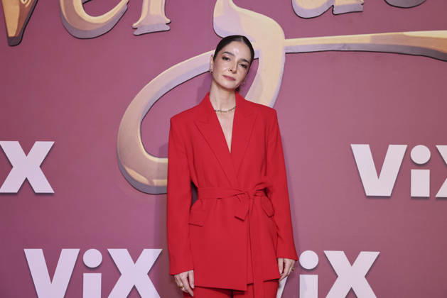 Los Encantos del Sinverguenza Red Carpet Elena Medina attends the red carpet for ˜Los Encantos del Sinverguenza™ tv series at Videocine. on April 22, 2026 in Mexico City, Mexico. (Photo by Yamak Perea Eyepix Group) Copyright: xYamakxPerea xEyepixxGroupx YP_22042026_181414