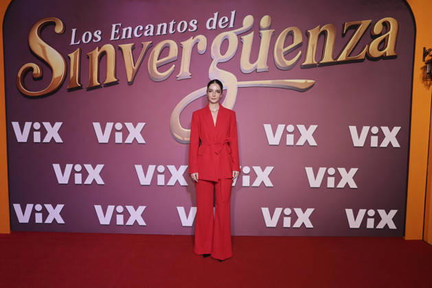 Los Encantos del Sinverguenza Red Carpet Elena Medina attends the red carpet for ˜Los Encantos del Sinverguenza™ tv series at Videocine. on April 22, 2026 in Mexico City, Mexico. (Photo by Yamak Perea Eyepix Group) Copyright: xYamakxPerea xEyepixxGroupx YP_22042026_181415