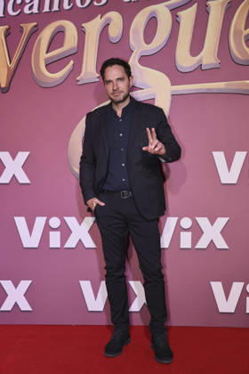 Los Encantos del Sinverguenza Red Carpet Manolo Cardona attends the red carpet for ˜Los Encantos del Sinverguenza™ tv series at Videocine. on April 22, 2026 in Mexico City, Mexico. (Photo by Yamak Perea Eyepix Group) Copyright: xYamakxPerea xEyepixxGroupx YP_22042026_181444