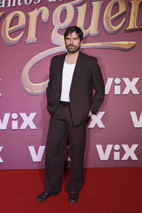 Los Encantos del Sinverguenza Red Carpet Juan Felipe Samper attends the red carpet for ˜Los Encantos del Sinverguenza™ tv series at Videocine. on April 22, 2026 in Mexico City, Mexico. (Photo by Yamak Perea Eyepix Group) Copyright: xYamakxPerea xEyepixxGroupx YP_22042026_181472