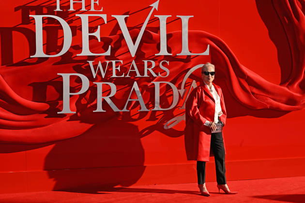 The Devil Wears Prada 2 European Premiere LONDON, ENGLAND - APRIL 22: Meryl Streep attending The Devil Wears Prada 2 European Premiere at Cineworld in Leicester Square on April 22, 2026 in London, England. CAP MAR MAR Great Britain Copyright: xMartinxHarris CapitalxPicturesx
