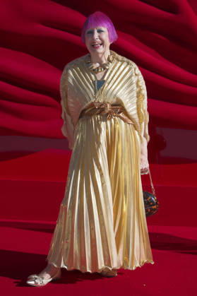Zandra Rhodes bei der Europapremiere des Kinofilms The Devil Wears Prada 2 Der Teufel trägt Prada 2 im Cineworld Leicester Square & Vue West End. London, 22.04.2026