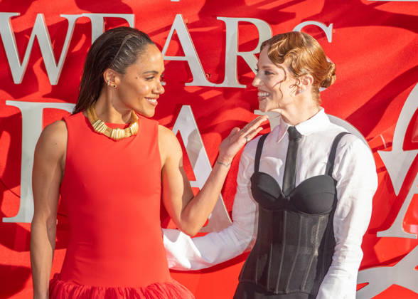 Alex Scott and Jess Glynne attends The Devil Wears Prada 2 European Premiere in London, England. UK. Wednesday 23rd April 2026. Copyright: xJamesxWarrenx ae75e347