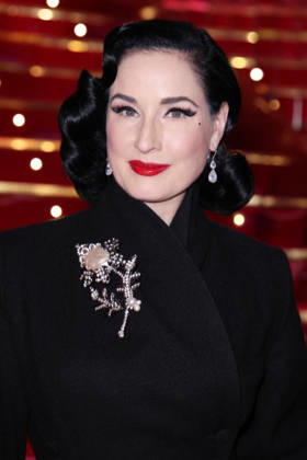 Exclusive - Dita Von Teese at Crazy Horse - Paris Exclusive - Dita Von Teese attend show at Crazy Horse , in Paris, France on April 22, 2026. Photo by Jerome Domine ABACAPRESS.COM Paris France  Copyright: xDominexJerome ABACAx