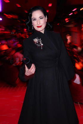 Exclusive - Dita Von Teese at Crazy Horse - Paris Exclusive - Dita Von Teese attend show at Crazy Horse , in Paris, France on April 22, 2026. Photo by Jerome Domine ABACAPRESS.COM Paris France  Copyright: xDominexJerome ABACAx