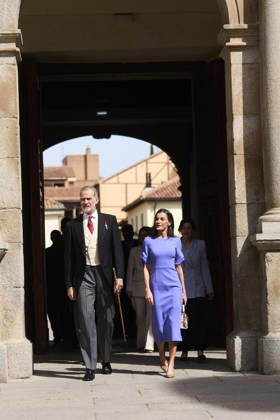 Spanish Royals Attend Cervantes Awards Ceremony to Gonzalo Celorio King Felipe VI of Spain, Queen Letizia of Spain, Isabel Diaz Ayuso, President of Madrid attends Cervantes Awards Ceremony to Gonzalo Celorio at Alcala University on April 23, 2026 in Alcala de Henares, Spain Photo by IMAGO MPG Alcala de Henares Alcala University Madrid Spain  Copyright: xMPGx