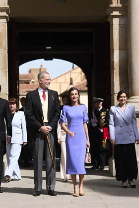 Spanish Royals Attend Cervantes Awards Ceremony to Gonzalo Celorio King Felipe VI of Spain, Queen Letizia of Spain, Isabel Diaz Ayuso, President of Madrid attends Cervantes Awards Ceremony to Gonzalo Celorio at Alcala University on April 23, 2026 in Alcala de Henares, Spain Photo by IMAGO MPG Alcala de Henares Alcala University Madrid Spain  Copyright: xMPGx