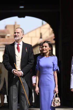 Spanish Royals Attend Cervantes Awards Ceremony to Gonzalo Celorio King Felipe VI of Spain, Queen Letizia of Spain attends Cervantes Awards Ceremony to Gonzalo Celorio at Alcala University on April 23, 2026 in Alcala de Henares, Spain Photo by IMAGO MPG Alcala de Henares Alcala University Madrid Spain  Copyright: xMPGx
