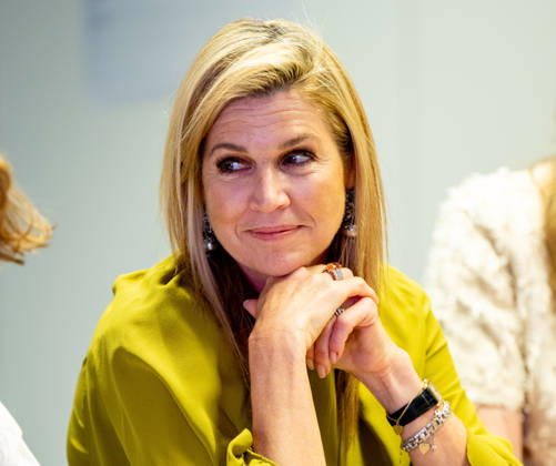 Queen Maxima at the 1st National Undiagnosed Hackathon. Nijmegen, the Netherlands. 23 Apr 2026 NIJMEGEN - Queen Maxima at the 1st National Undiagnosed Hackathon. During this hackathon, teams of different specialists come together to arrive at a diagnosis within 48 hours for patients with rare conditions at the Radboudumc in Nijmegen. Nijmegen The Netherlands  Copyright: xMischaxSchoemakerx
