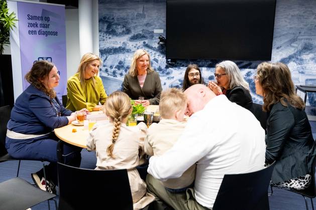 Queen Maxima at the 1st National Undiagnosed Hackathon. Nijmegen, the Netherlands. 23 Apr 2026 NIJMEGEN - Queen Maxima at the 1st National Undiagnosed Hackathon. During this hackathon, teams of different specialists come together to arrive at a diagnosis within 48 hours for patients with rare conditions at the Radboudumc in Nijmegen. Nijmegen The Netherlands  Copyright: xMischaxSchoemakerx