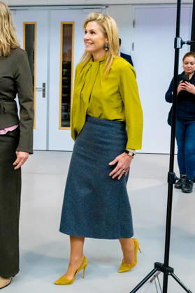 Queen Maxima at the 1st National Undiagnosed Hackathon. Nijmegen, the Netherlands. 23 Apr 2026 NIJMEGEN - Queen Maxima at the 1st National Undiagnosed Hackathon. During this hackathon, teams of different specialists come together to arrive at a diagnosis within 48 hours for patients with rare conditions at the Radboudumc in Nijmegen. Nijmegen The Netherlands  Copyright: xMischaxSchoemakerx