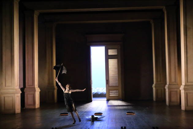 Elena Tsallagova (als Cleopatra) während der Fotoprobe für Giulio Cesare in Egitto in der Deutschen Oper in Berlin, 22. April 2026. Dramma per musica in drei Akten von Georg Friedrich Händel. Musikalische Leitung Alessandro Quarta. Inszenierung David McVicar. Bühne Robert Jones. Kostüme Brigitte Reiffenstuel. Premiere ist am 25. April 2026. Deutsche Oper Berlin Giulio Cesare in Egitto
