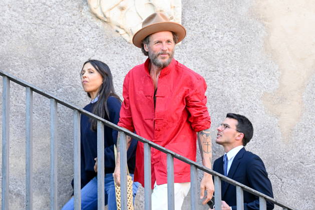 April 23, 2026, Roma, Rome, Italia: 23 04 2026, Roma. Presentazione del tour in bici di Jovanotti con partenza e arrivo a Roma in occasione del Jova Summer Party 2026. Roma Italia  - ZUMAa289 20260423_zia_a289_250 Copyright: xMariaxLauraxAntonellix