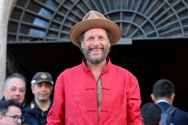 April 23, 2026, Roma, Rome, Italia: 23 04 2026, Roma. Presentazione del tour in bici di Jovanotti con partenza e arrivo a Roma in occasione del Jova Summer Party 2026. Roma Italia  - ZUMAa289 20260423_zia_a289_246 Copyright: xMariaxLauraxAntonellix