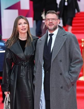 Russia Moscow International Film Festival 9150160 23.04.2026 Actor Vladimir Yaglych and his wife Antonina Papernaya arrive for the closing ceremony of the 48th Moscow International Film Festival (MIFF) in Moscow, Russia. Ekaterina Chesnokova Sputnik Moscow Russia  Copyright: xEkaterinaxChesnokovax