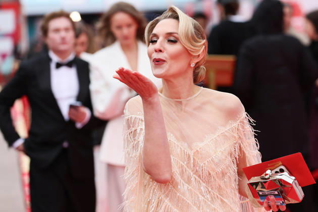 RUSSIA, MOSCOW - APRIL 23, 2026: Actress Anna Yeshchenko attends the closing ceremony of the 48th Moscow International Film Festival at the Rossiya Theatre Moscow Russia  - ZUMAt113 20260423_zaa_t113_387 Copyright: xSergeixBulkinx