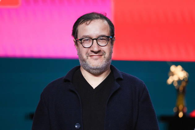 RUSSIA, MOSCOW - APRIL 23, 2026: Russian film director Viktor Shamirov receives a prize for the film The Temperature of The Universe during the closing ceremony of the 48th Moscow International Film Festival at the Rossiya Theatre. Sergei Bulkin TASS  91614939