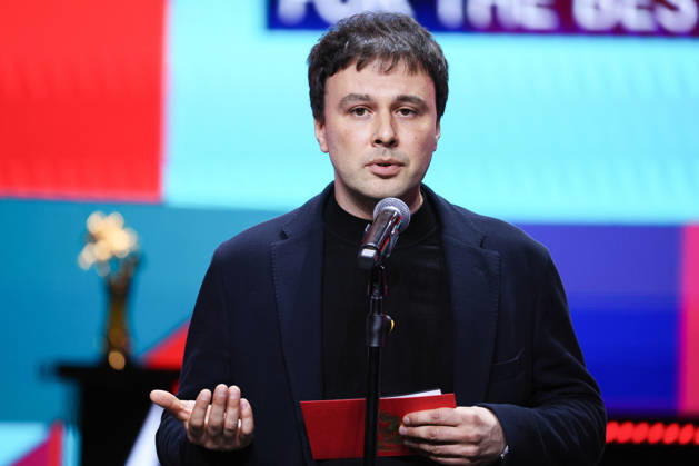 RUSSIA, MOSCOW - APRIL 23, 2026: Documentary film jury chairman Vladimir Golovnev attends the closing ceremony of the 48th Moscow International Film Festival at the Rossiya Theatre. Sergei Bulkin TASS  91616091