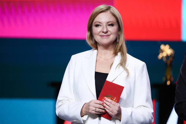 RUSSIA, MOSCOW - APRIL 23, 2026: Russian Premiere competition jury member Anna Banshchikova attends the closing ceremony of the 48th Moscow International Film Festival at the Rossiya Theatre. Sergei Bulkin TASS  91616369