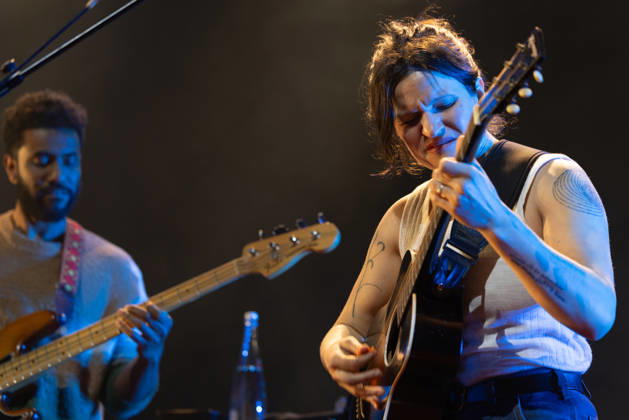 Big Thief live at Brixton Academy, London, UK, 23 April 2026. Big Thief performing live at Brixton Academy, London, UK, 23 April 2026., Credit:Roxy Lee Avalon  Copyright: xRoxyxLeex xAvalonx 1093874655