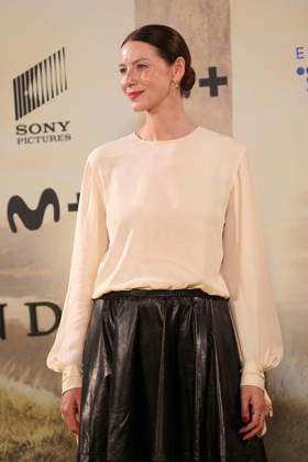 Actress Caitriona Balfe attends the Outlander photocall during the promotion of the series final season. April 23, 2026 in Madrid, Spain.( ALTERPHOTOS S.Villarroel) (20260423075)