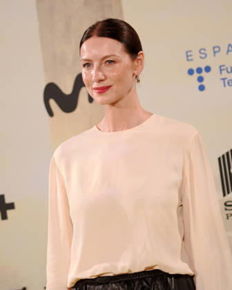 Actress Caitriona Balfe attends the Outlander photocall during the promotion of the series final season. April 23, 2026 in Madrid, Spain.( ALTERPHOTOS S.Villarroel) (20260423102)