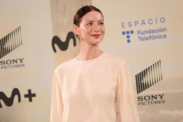 Actress Caitriona Balfe attends the Outlander photocall during the promotion of the series final season. April 23, 2026 in Madrid, Spain.( ALTERPHOTOS S.Villarroel) (20260423104)