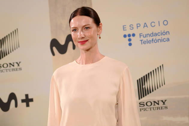 Actress Caitriona Balfe attends the Outlander photocall during the promotion of the series final season. April 23, 2026 in Madrid, Spain.( ALTERPHOTOS S.Villarroel) (20260423112)