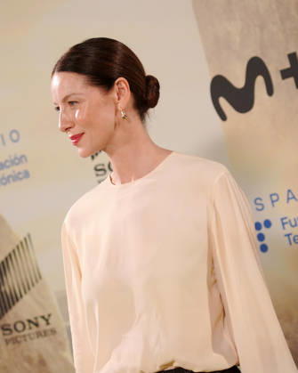 Actress Caitriona Balfe attends the Outlander photocall during the promotion of the series final season. April 23, 2026 in Madrid, Spain.( ALTERPHOTOS S.Villarroel) (20260423129)