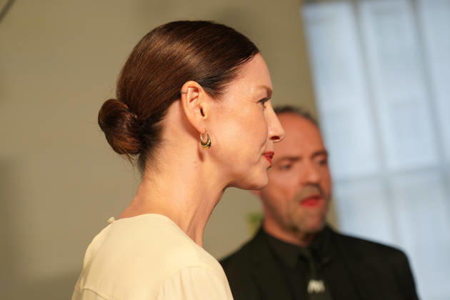 Actress Caitriona Balfe attends the Outlander photocall during the promotion of the series final season. April 23, 2026 in Madrid, Spain.( ALTERPHOTOS S.Villarroel) (20260423161)