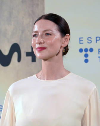 Actress Caitriona Balfe attends the Outlander photocall during the promotion of the series final season. April 23, 2026 in Madrid, Spain.( ALTERPHOTOS S.Villarroel) (20260423086)