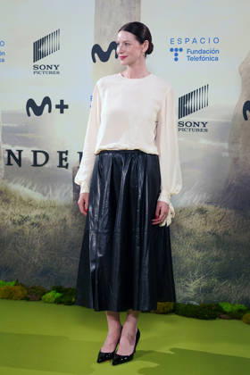 Actress Caitriona Balfe attends the Outlander photocall during the promotion of the series final season. April 23, 2026 in Madrid, Spain.( ALTERPHOTOS S.Villarroel) (20260423023)
