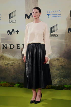 Actress Caitriona Balfe attends the Outlander photocall during the promotion of the series final season. April 23, 2026 in Madrid, Spain.( ALTERPHOTOS S.Villarroel) (20260423027)