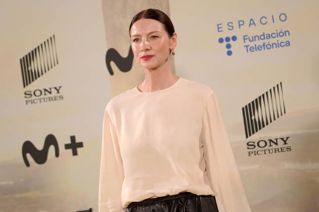 Actress Caitriona Balfe attends the Outlander photocall during the promotion of the series final season. April 23, 2026 in Madrid, Spain.( ALTERPHOTOS S.Villarroel) (20260423012)