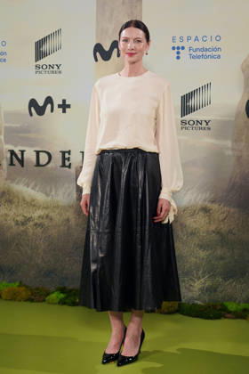 Actress Caitriona Balfe attends the Outlander photocall during the promotion of the series final season. April 23, 2026 in Madrid, Spain.( ALTERPHOTOS S.Villarroel) (20260423032)