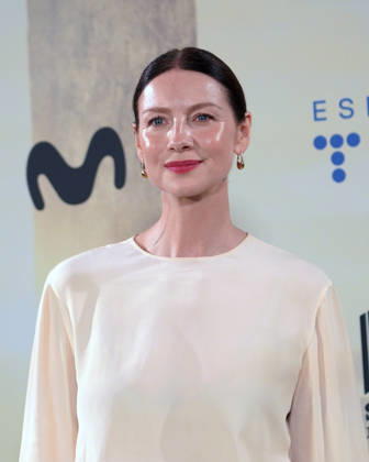 Actress Caitriona Balfe attends the Outlander photocall during the promotion of the series final season. April 23, 2026 in Madrid, Spain.( ALTERPHOTOS S.Villarroel) (20260423040)