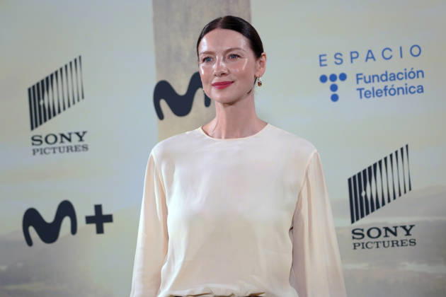 Actress Caitriona Balfe attends the Outlander photocall during the promotion of the series final season. April 23, 2026 in Madrid, Spain.( ALTERPHOTOS S.Villarroel) (20260423044)