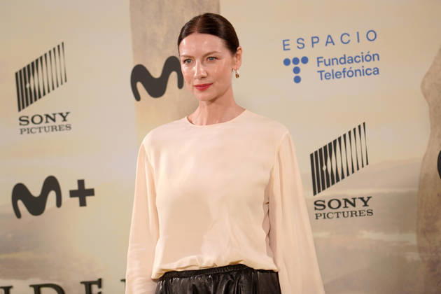 Actress Caitriona Balfe attends the Outlander photocall during the promotion of the series final season. April 23, 2026 in Madrid, Spain.( ALTERPHOTOS S.Villarroel) (20260423019)