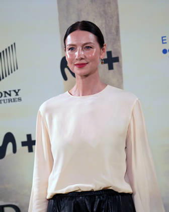 Actress Caitriona Balfe attends the Outlander photocall during the promotion of the series final season. April 23, 2026 in Madrid, Spain.( ALTERPHOTOS S.Villarroel) (20260423049)