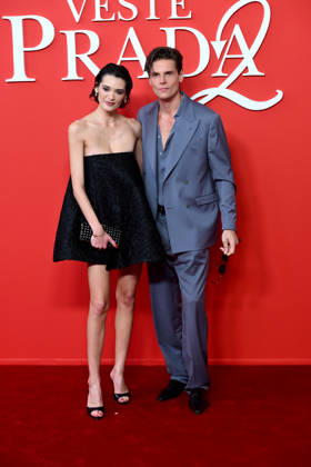 Milan, Red Carpet Preview of The Devil Wears Prada at La Rinascente - Valentina Ferrari, Alessandro Egger  Copyright: xAlbertoxTerenghix xipa-agency.netx xComi Terenghix IPA_Agency_IPA74182751