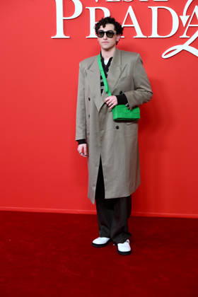 Milan, Red Carpet Preview of The Devil Wears Prada at Rinascente - Michele Bravi  Copyright: xAlbertoxTerenghix xipa-agency.netx xComi Terenghix IPA_Agency_IPA74182724
