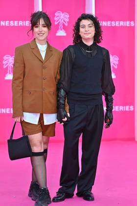 Opening Pink Carpet - The 9th Cannes Series International Festival. FC CANNES, FRANCE - APRIL 23 Lou Howard and Roman Doduik attends the Opening Pink Carpet at the 9th Cannes Series International Festival on April 23, 2026 in Cannes, France.Photo by Franck Castel ABACAPRESS.COM Cannes France  Copyright: xCastelxFranck ABACAx